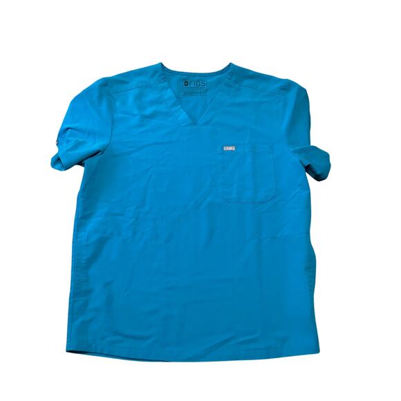 Figs Other - Figs Chisec Three-Pocket Scrub Top TEAL Large